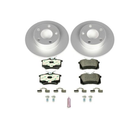 Power Stop 99-04 Audi A6 Quattro Rear Euro-Stop Brake Kit