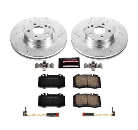 Power Stop 07-09 Mercedes-Benz E550 Front Z23 Evolution Sport Brake Kit