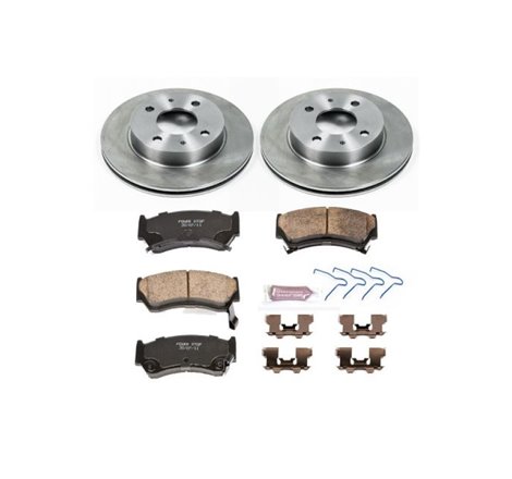 Power Stop 95-98 Nissan 200SX Front Autospecialty Brake Kit