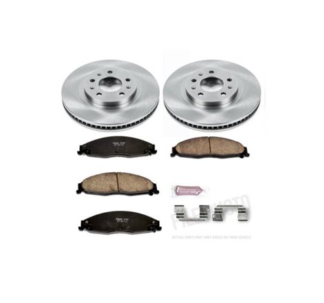 Power Stop 03-07 Cadillac CTS Front Autospecialty Brake Kit