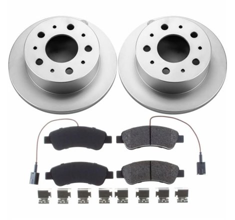 Power Stop 14-19 Ram ProMaster 1500 Rear Z17 Evolution Geomet Coated Brake Kit