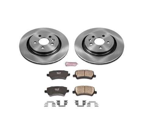 Power Stop 11-18 Volvo S60 Rear Autospecialty Brake Kit