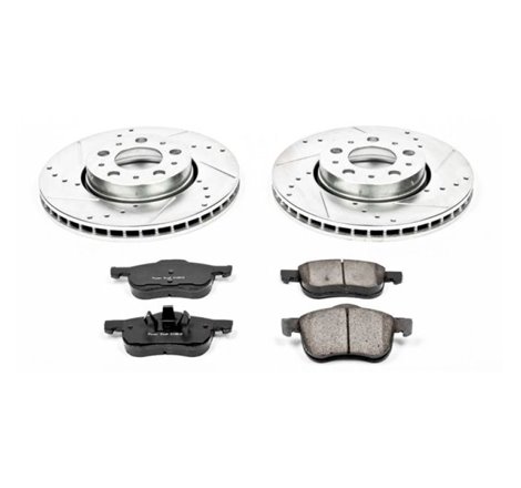 Power Stop 01-07 Volvo S60 Front Z23 Evolution Sport Brake Kit