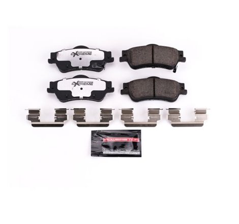 Power Stop 11-17 Chevrolet Caprice Rear Z26 Extreme Street Brake Pads w/Hardware