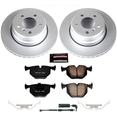 Power Stop 02-06 BMW X5 Rear Z23 Evolution Sport Coated Brake Kit