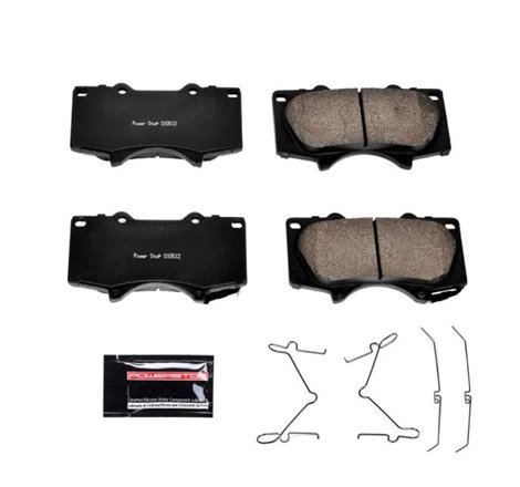 Power Stop 10-19 Lexus GX460 Front Z23 Evolution Sport Brake Pads w/Hardware