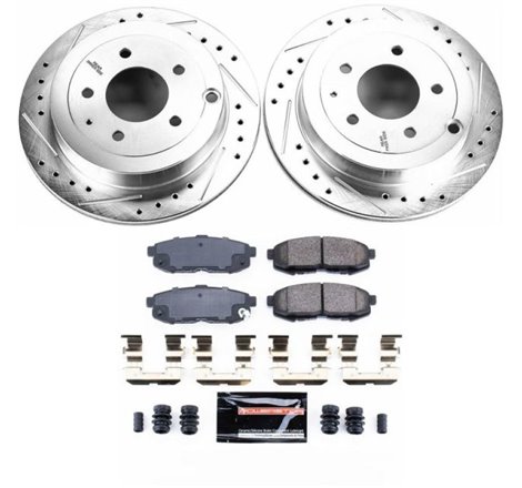 Power Stop 04-06 Mazda MPV Rear Z23 Evolution Sport Brake Kit