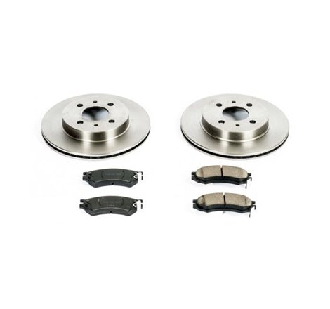 Power Stop 91-92 Saturn SC Front Autospecialty Brake Kit