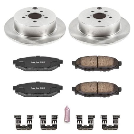 Power Stop 16-18 Subaru Crosstrek Rear Autospecialty Brake Kit