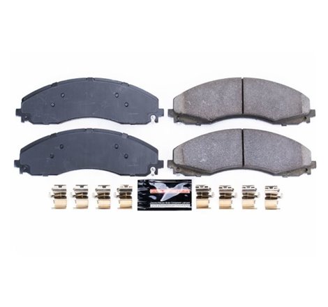 Power Stop 17-19 Ford F-450 Super Duty Rear Z23 Evolution Sport Brake Pads w/Hardware