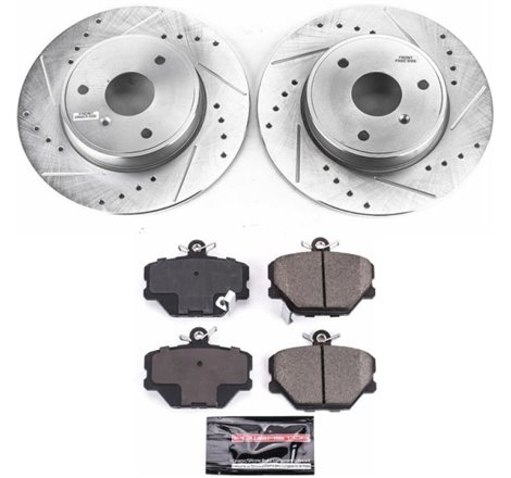 Power Stop 08-16 Smart Fortwo Front Z23 Evolution Sport Brake Kit