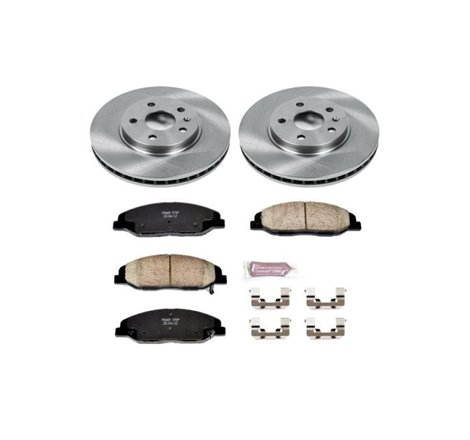 Power Stop 08-14 Cadillac CTS Front Autospecialty Brake Kit