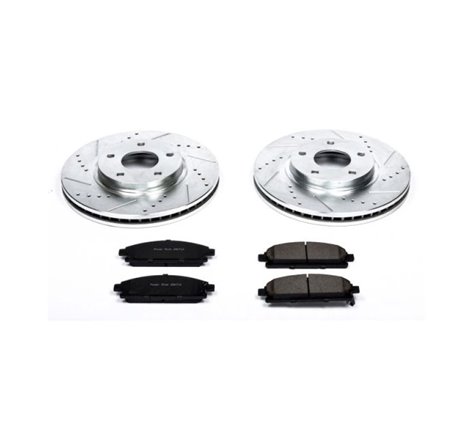 Power Stop 04-09 Nissan Quest Front Z23 Evolution Sport Brake Kit