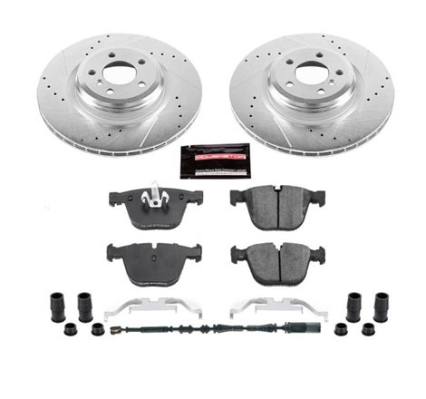 Power Stop 11-15 BMW 750i Rear Z23 Evolution Sport Brake Kit