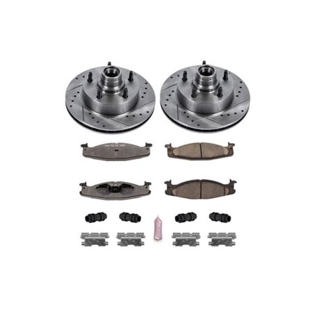 Power Stop 94-01 Ford E-150 Front Z36 Truck & Tow Brake Kit