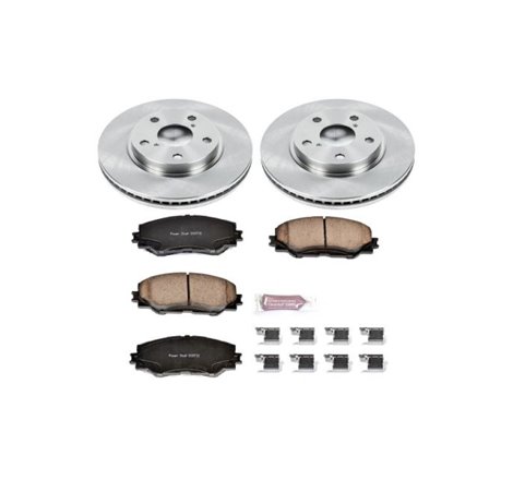 Power Stop 10-12 Lexus HS250h Front Autospecialty Brake Kit