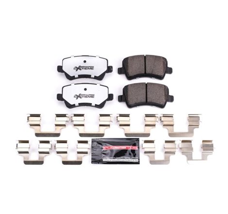 Power Stop 13-15 Land Rover LR2 Rear Z36 Truck & Tow Brake Pads w/Hardware