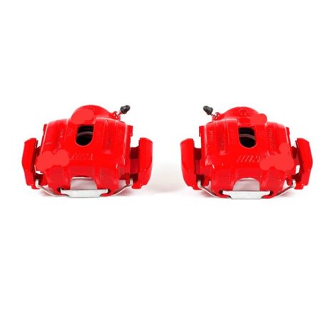 Power Stop 95-99 BMW M3 Front Red Calipers w/Brackets - Pair