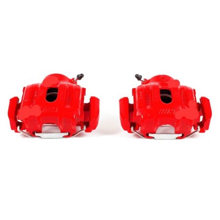 Power Stop 95-99 BMW M3 Front Red Calipers w/Brackets - Pair