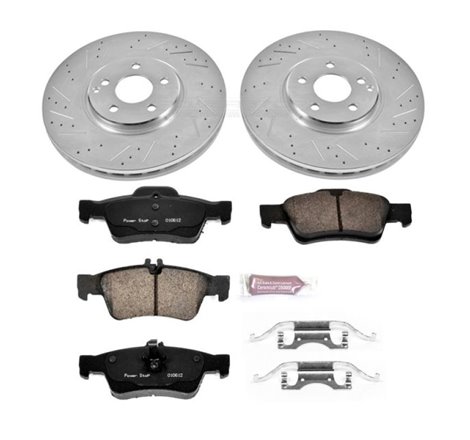 Power Stop 15-17 Mercedes-Benz CLS400 Rear Z23 Evolution Sport Brake Kit