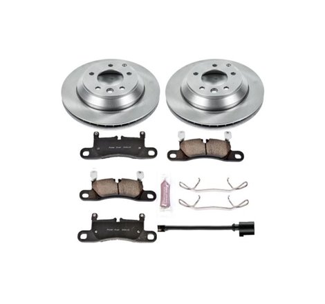 Power Stop 11-18 Porsche Cayenne Rear Autospecialty Brake Kit