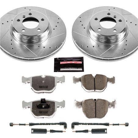 Power Stop 03-05 Land Rover Range Rover Front Z26 Street Warrior Brake Kit