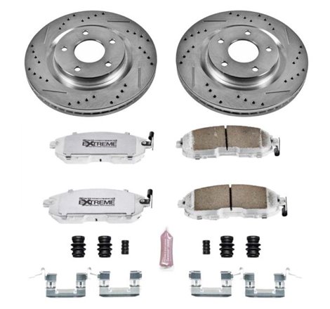 Power Stop 11-17 Nissan Juke Front Z26 Street Warrior Brake Kit