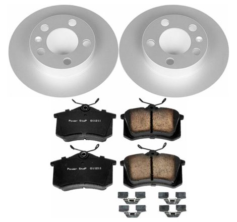 Power Stop 99-06 Audi TT Rear Z23 Evolution Sport Coated Brake Kit