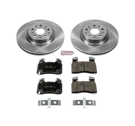 Power Stop 16-18 Cadillac CT6 Front Autospecialty Brake Kit