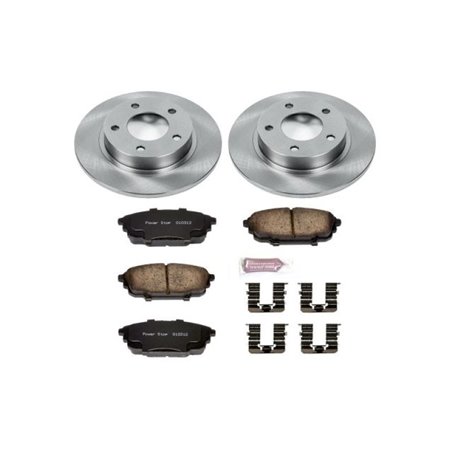 Power Stop 01-03 Mazda Protege Rear Autospecialty Brake Kit