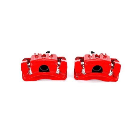 Power Stop 12-15 Chevrolet Captiva Sport Rear Red Calipers w/Brackets - Pair