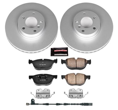 Power Stop 11-18 BMW X5 Front Z23 Evolution Sport Coated Brake Kit