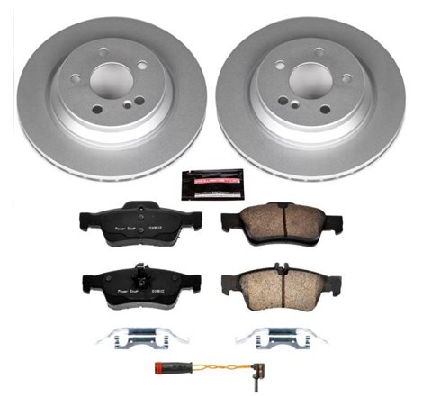 Power Stop 03-06 Mercedes-Benz S430 Rear Z23 Evolution Sport Coated Brake Kit