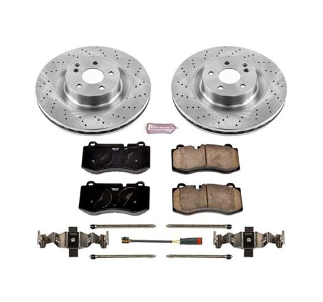 Power Stop 09-14 Mercedes-Benz CL550 Front Autospecialty Brake Kit