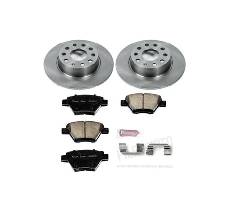 Power Stop 10-12 Audi A3 Rear Autospecialty Brake Kit