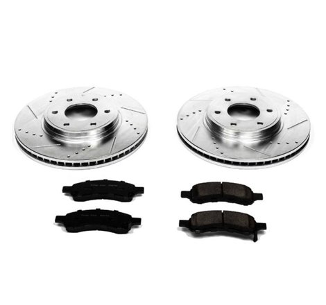 Power Stop 06-09 Chevrolet Trailblazer Front Z23 Evolution Sport Brake Kit