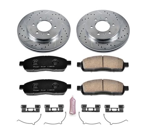 Power Stop 2009 Ford F-150 Front Z23 Evolution Sport Brake Kit