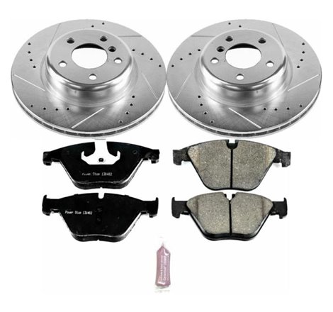 Power Stop 14-16 BMW 528i Front Z23 Evolution Sport Brake Kit