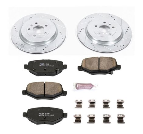 Power Stop 13-19 Ford Explorer Rear Z23 Evolution Sport Brake Kit