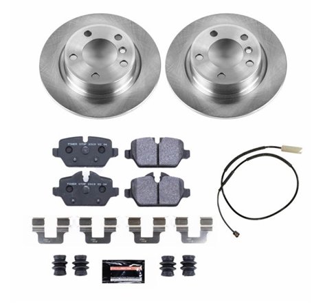 Power Stop 11-16 Mini Cooper Countryman Rear Track Day SPEC Brake Kit