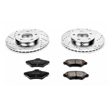 Power Stop 94-98 Ford Mustang Front Z23 Evolution Sport Brake Kit