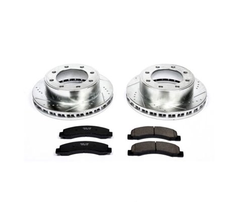 Power Stop 00-05 Ford Excursion Front Z23 Evolution Sport Brake Kit