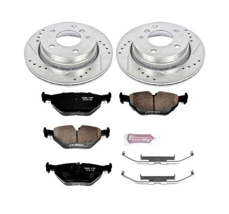 Power Stop 2000 BMW 323Ci Rear Z23 Evolution Sport Brake Kit