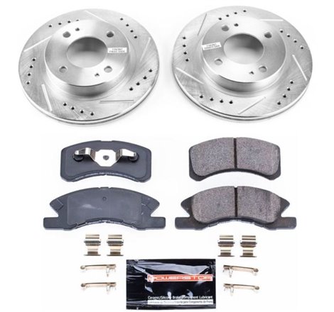 Power Stop 14-15 Mitsubishi Mirage Front Z23 Evolution Sport Brake Kit