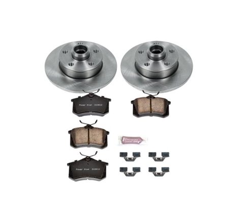 Power Stop 94-99 Volkswagen Golf Rear Autospecialty Brake Kit