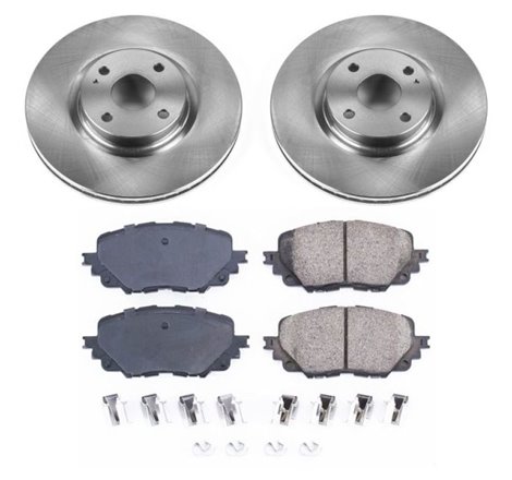 Power Stop 17-19 Fiat 124 Spider Front Autospecialty Brake Kit