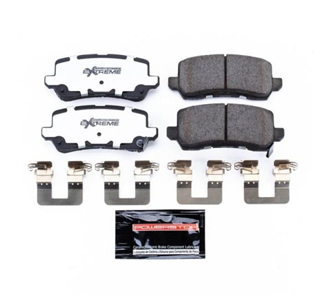 Power Stop 17-19 Acura MDX Rear Z26 Extreme Street Brake Pads w/Hardware