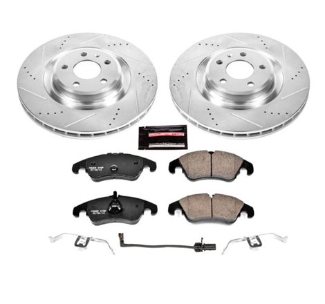 Power Stop 10-11 Audi S4 Front Z23 Evolution Sport Brake Kit