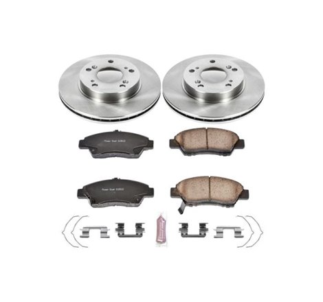 Power Stop 11-15 Honda CR-Z Front Autospecialty Brake Kit