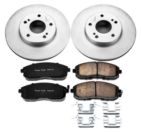 Power Stop 96-99 Infiniti I30 Front Z17 Evolution Geomet Coated Brake Kit